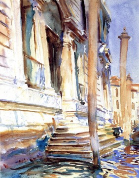 ジョン・シンガー・サージェント Painting - ベネチアン宮殿の戸口 ジョン・シンガー・サージェント